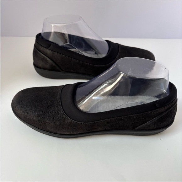 Clarks Cloudsteppers Slip On Shoes Ayla Comfort Work Ballet Flats Black Size 8.5 - Picture 5 of 11